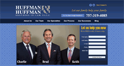 Desktop Screenshot of huffmanhuffman.com